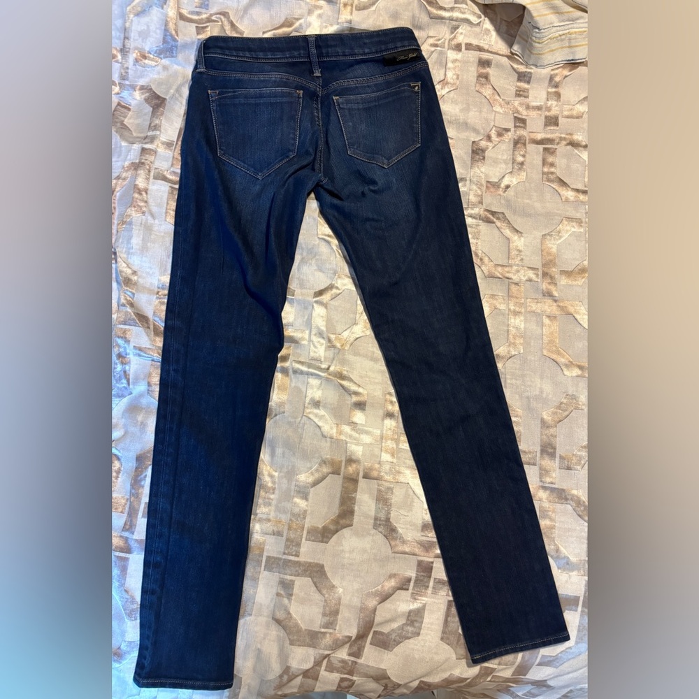 Mavi Gold Low Rise Dark Blue Skinny Jeans 27 x 30 - Picture 6 of 8